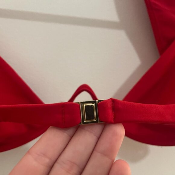 BĀMBA SWIM Cherry Red VINO TOP + PRINCE BOTTOMS! RARE! ★,。・:*:・゚☆。・:*:・゚★*:・゚☆ - Picture 6 of 8